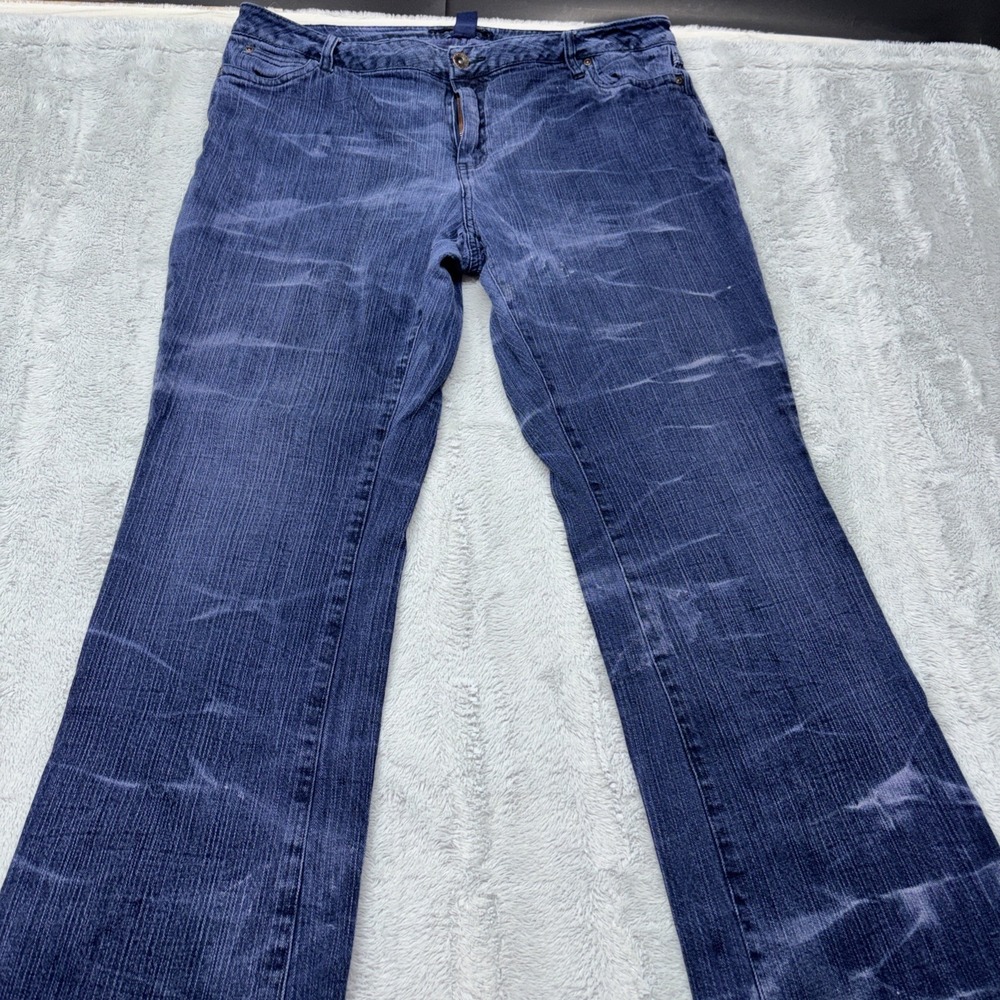 Denim 24/7 Skinny Fit‎ Blue Denim Jeans Womens Size 18W